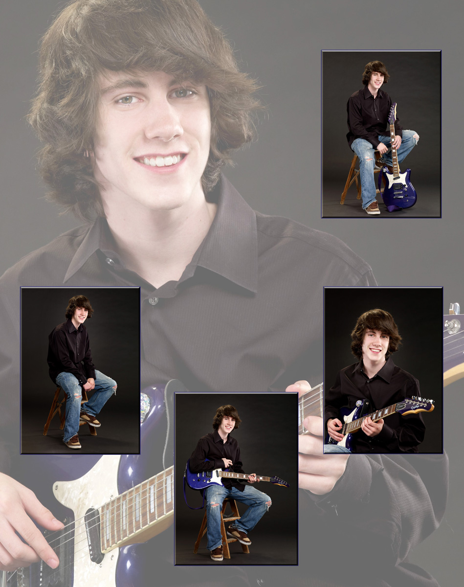 Composite Photo with Guitar