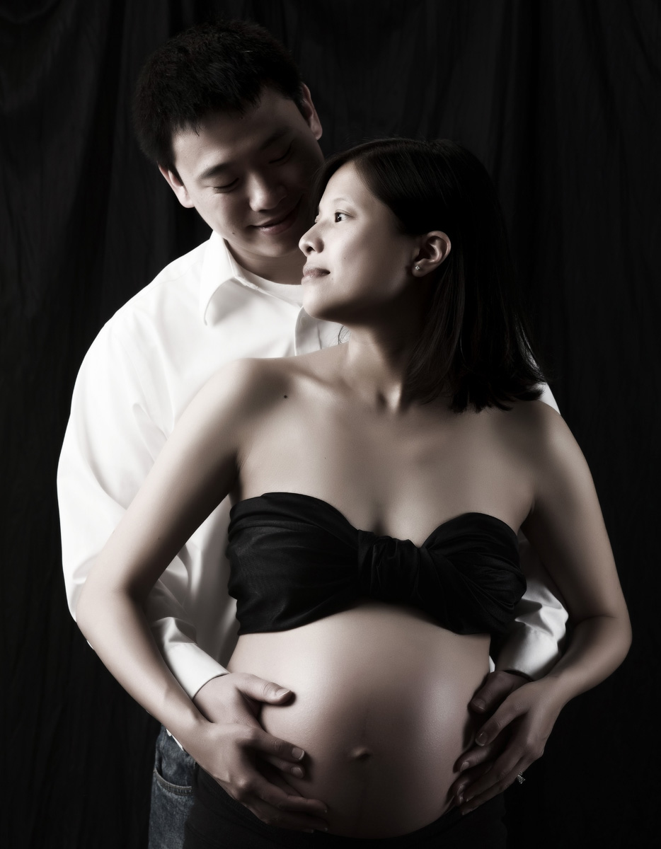 Couple Portrait in Studio