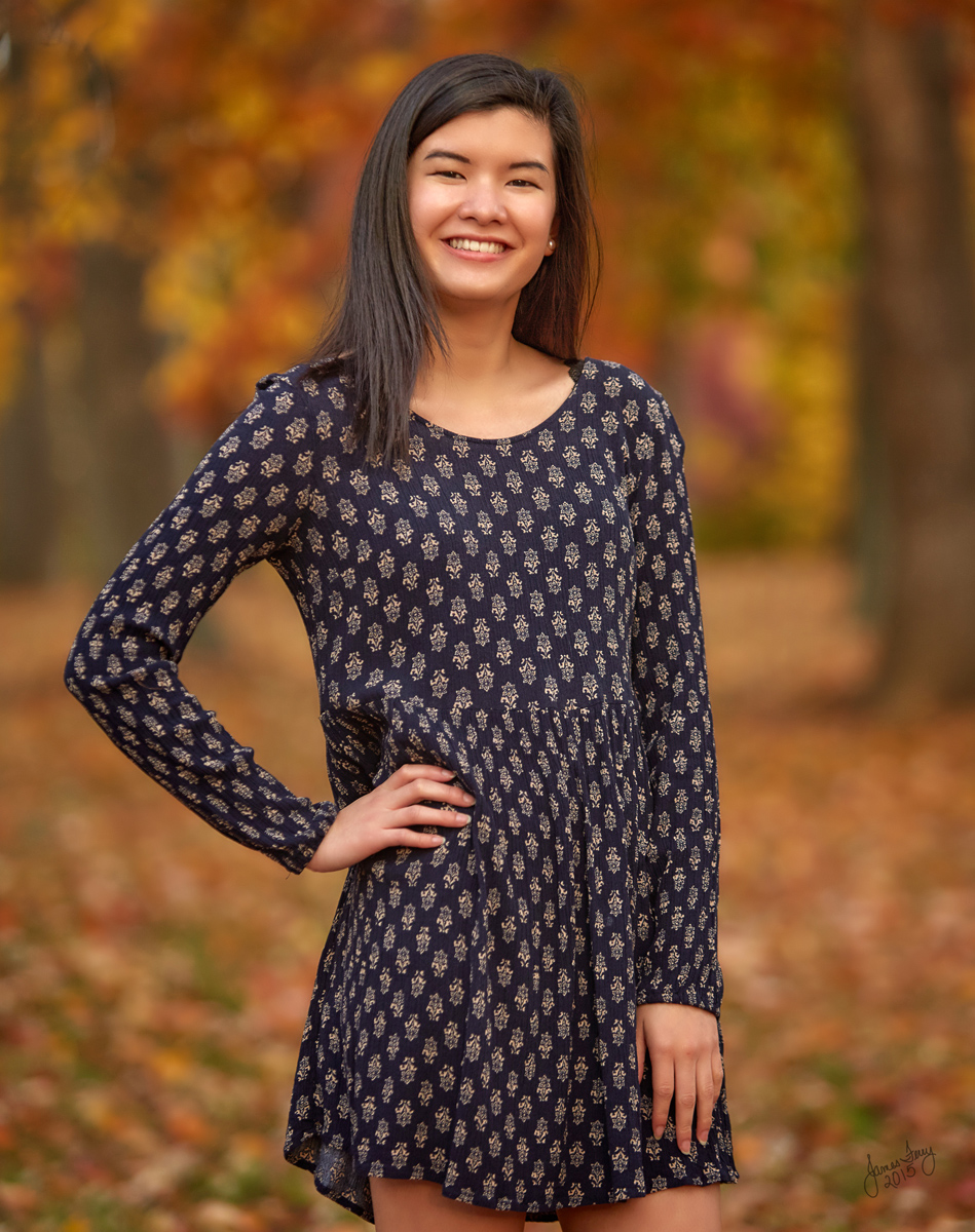 Outdoor Senior Portrait, Columbia