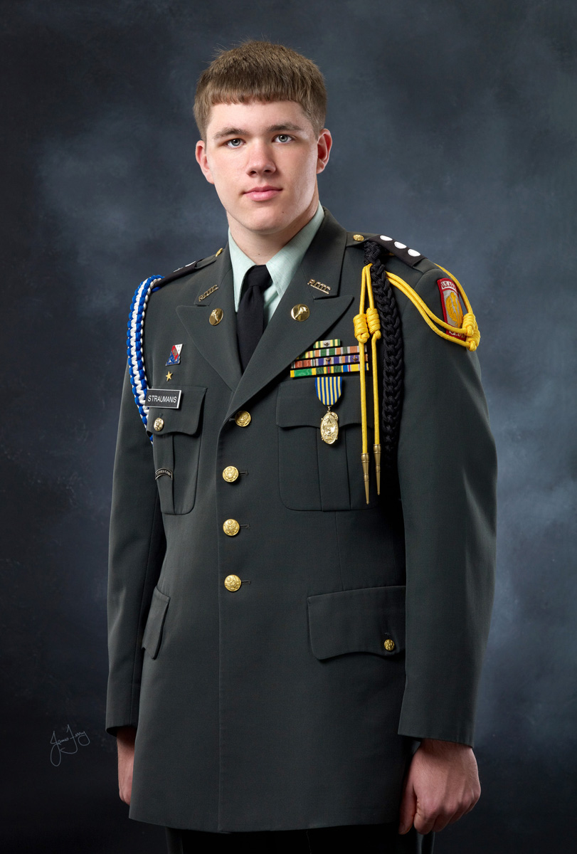 HS Senior in Uniform