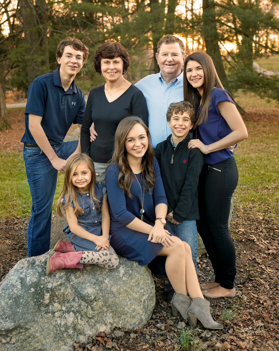 Outdoor Family Portrait, Columbia MD