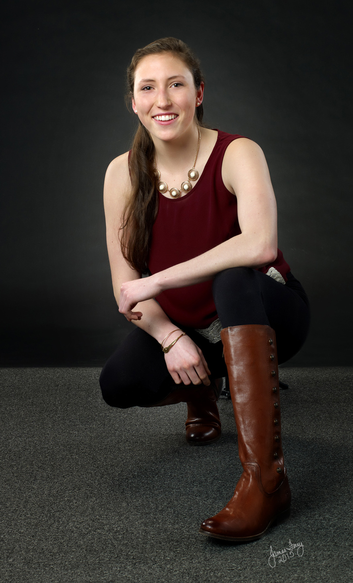 Senior photo with Boots, Columbia, MD