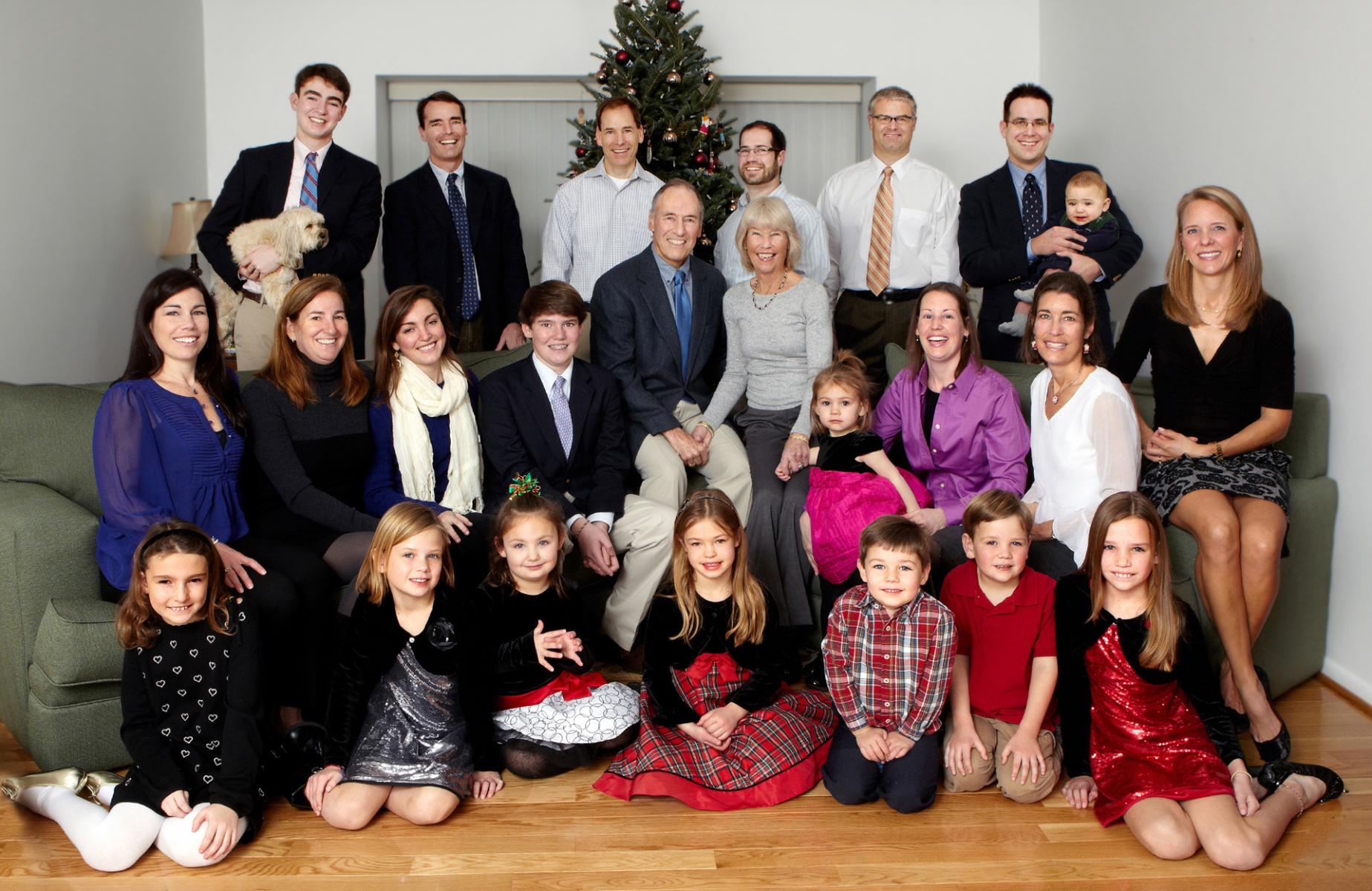 Christmas Portrait on Location