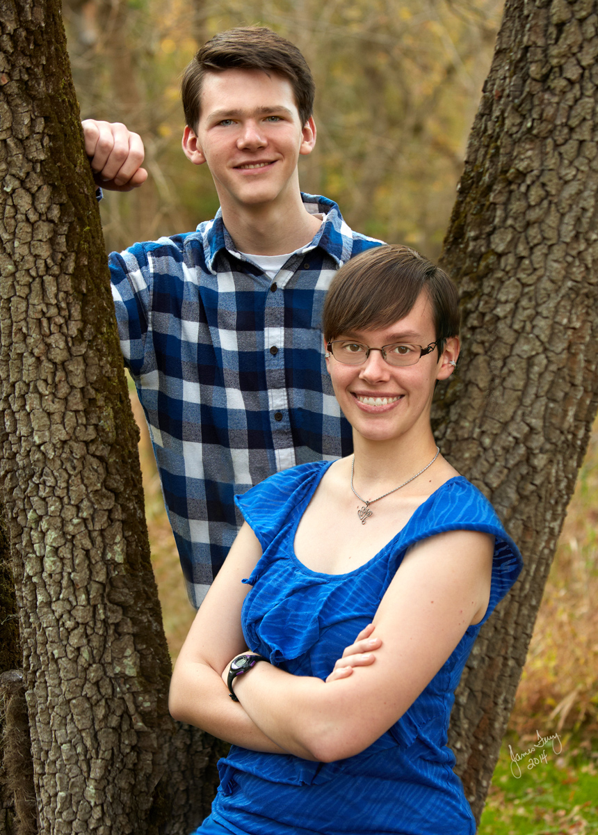 Brother & Sister Portrait, Ellicott City, MD