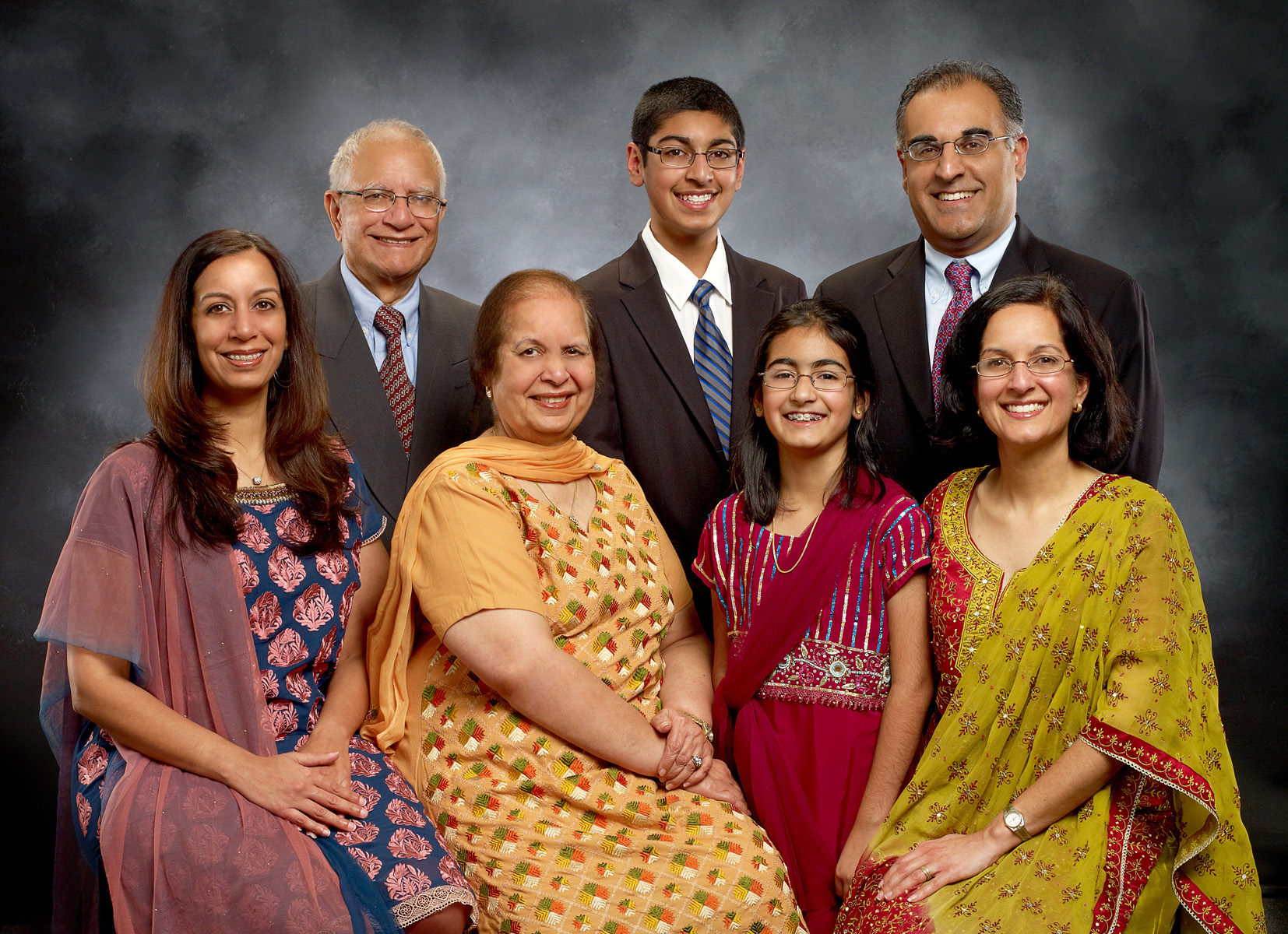 Family in Studio