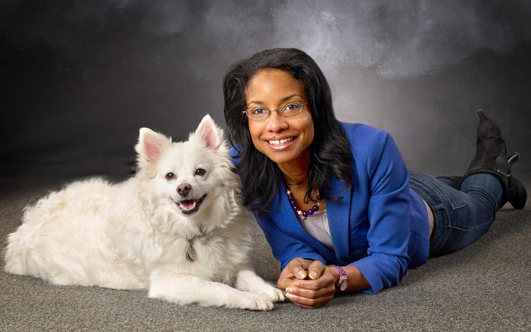 Portrait with Dog