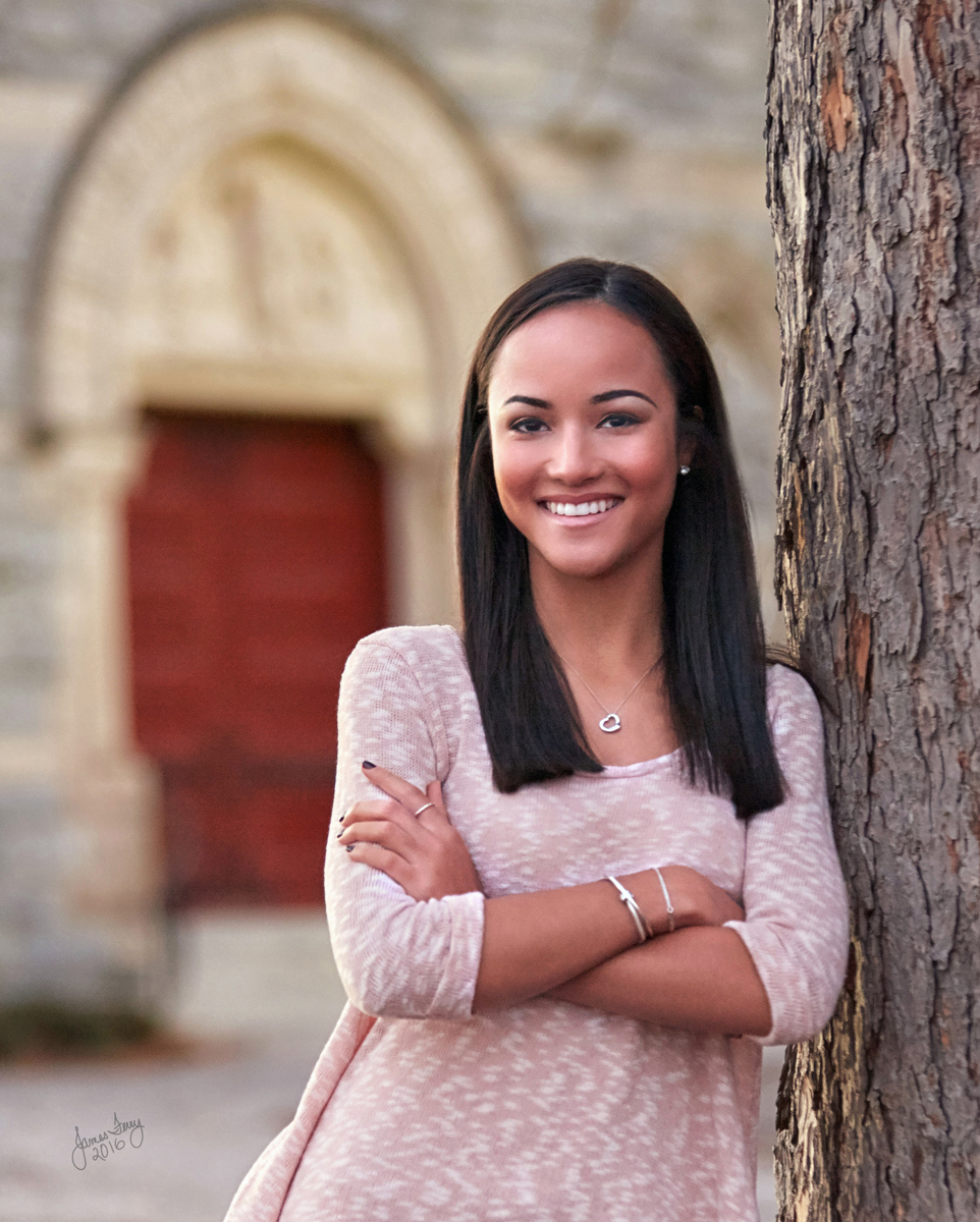 Location Senior Portrait, Owings Mills, MD